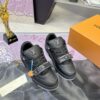Louis Vuitton LV Trainer All-Black Retro Sneakers