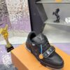Louis Vuitton LV Trainer All-Black Retro Sneakers