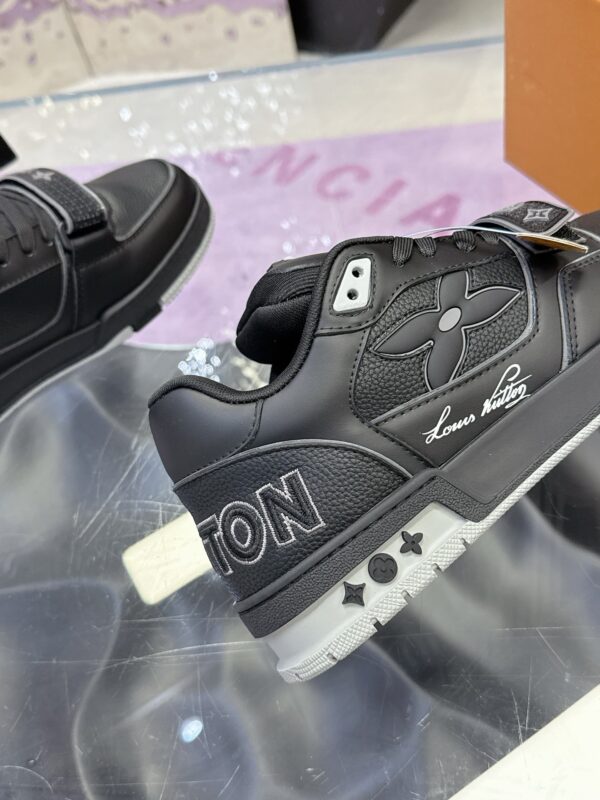 Louis Vuitton LV Trainer All-Black Retro Sneakers