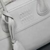 sy_no_00F2E92231E2A330FFAB28BD616138FB_6 Miu Miu Vivant Mini Suede Bowling Bag (Grey)