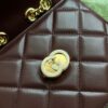Gucci Deco Mini Shoulder Bag – Burgundy Quilted Leather