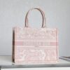 sy_no_01BC12AE6983D7616C07C412DE607767_0 Dior Book Tote – Pink Toile de Jouy Embroidered Tote