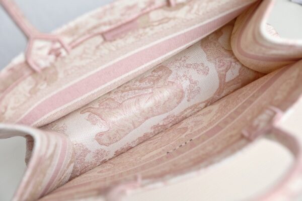 sy_no_01BC12AE6983D7616C07C412DE607767_7 Dior Book Tote – Pink Toile de Jouy Embroidered Tote