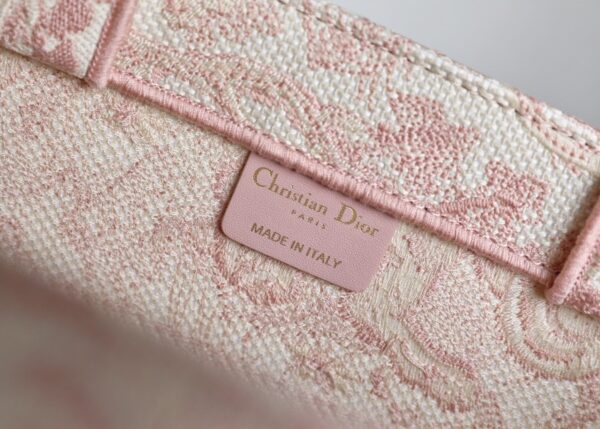 sy_no_01BC12AE6983D7616C07C412DE607767_8 Dior Book Tote – Pink Toile de Jouy Embroidered Tote