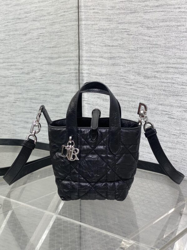 sy_no_01CD160AA4154D12B7B3159340AA3E44_1 DIOR Toujours Mini Handbag – Black Oiled Calfskin