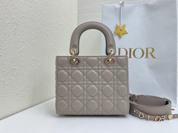 Lady Dior My ABCDior Mini Bag – Gray Lambskin