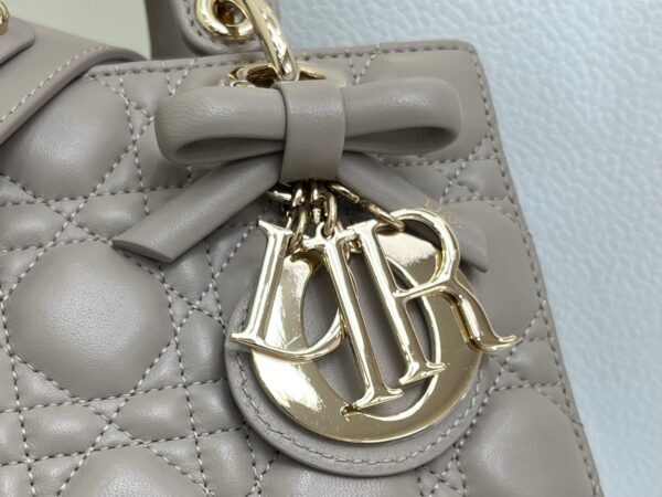 Lady Dior My ABCDior Mini Bag – Gray Lambskin