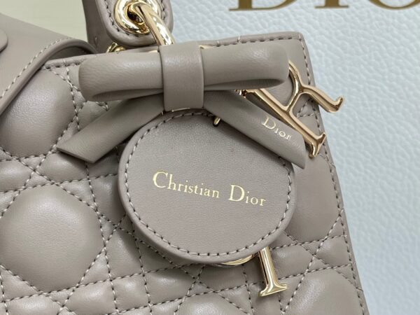 Lady Dior My ABCDior Mini Bag – Gray Lambskin