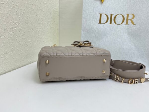 Lady Dior My ABCDior Mini Bag – Gray Lambskin