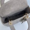 Lady Dior My ABCDior Mini Bag – Gray Lambskin