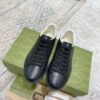 sy_no_02C19A4BC757D29C5B629F646AC1AFBC_1 Gucci Ace Black GG Embossed Leather Low-Top Sneakers