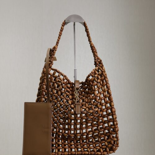 YSL Le 5 À 7 Handwoven Bag