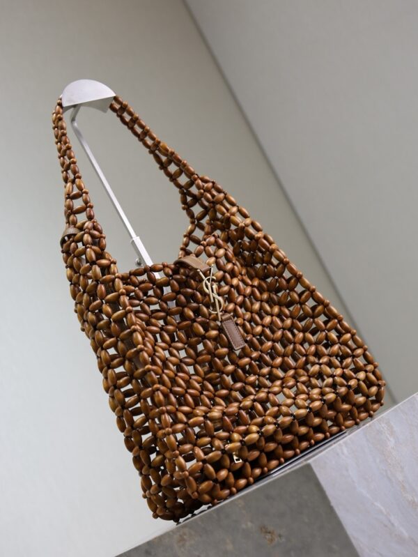 YSL Le 5 À 7 Handwoven Bag
