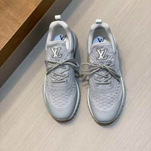 Louis Vuitton Grey Knit Runner Sneaker