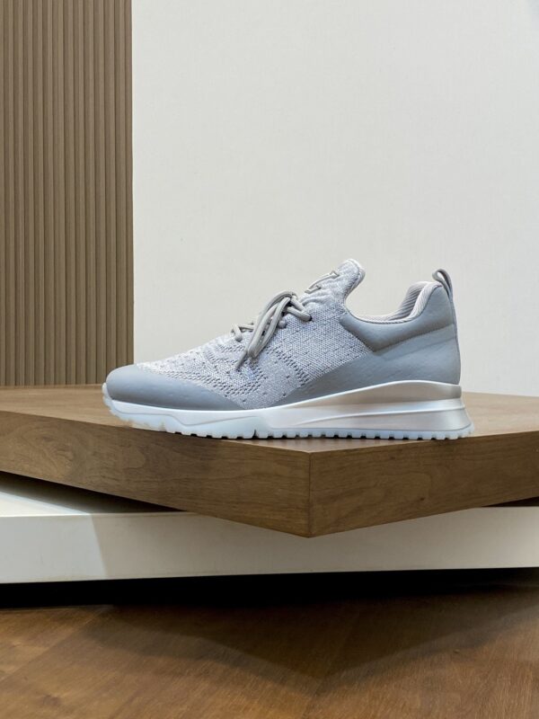 Louis Vuitton Grey Knit Runner Sneaker