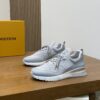 Louis Vuitton Grey Knit Runner Sneaker