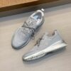 Louis Vuitton Grey Knit Runner Sneaker