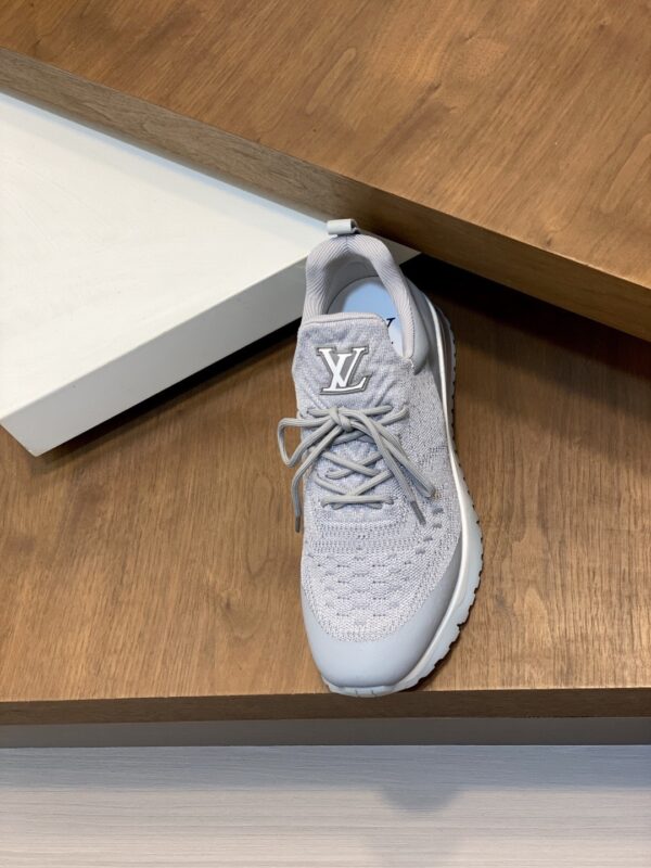 Louis Vuitton Grey Knit Runner Sneaker
