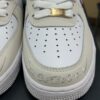 sy_no_03981E9971E75FBD868CF172BE230304_6 Nike Air Force 1 Low “Pink Outline / Asymmetrical Heel” Custom – Sail / White / Pink / Blue