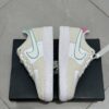sy_no_03981E9971E75FBD868CF172BE230304_7 Nike Air Force 1 Low “Pink Outline / Asymmetrical Heel” Custom – Sail / White / Pink / Blue