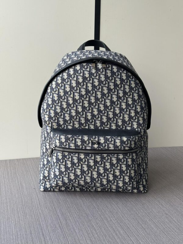 Dior Oblique Backpack – Blue
