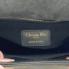 Lady Dior Four-Compartment Mini Bag – Black & Pink Suede