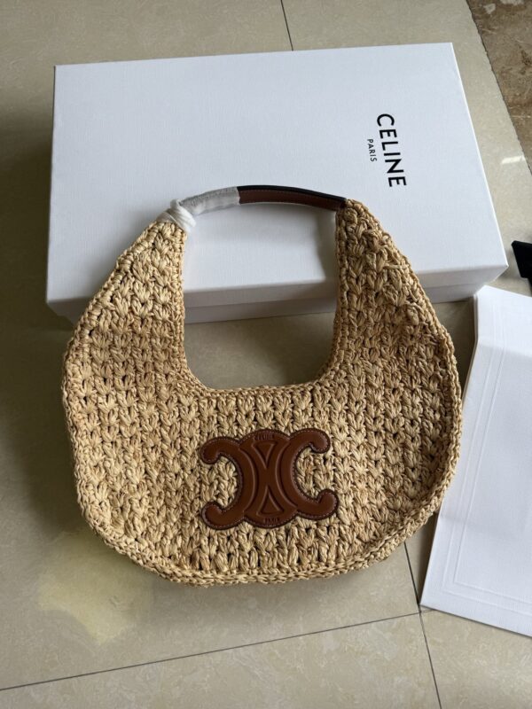 sy_no_0539F7CCF4E8A90622BBD44F09A29D2E_0 Classic Panier Hobo Bag – Natural Fiber & Calfskin