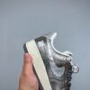 sy_no_054B35A4DE1F36E8B5BEB4BE2AD5C2CB_5 Nike Air Force 1 Low Custom Concept – Metallic Crackle Silver