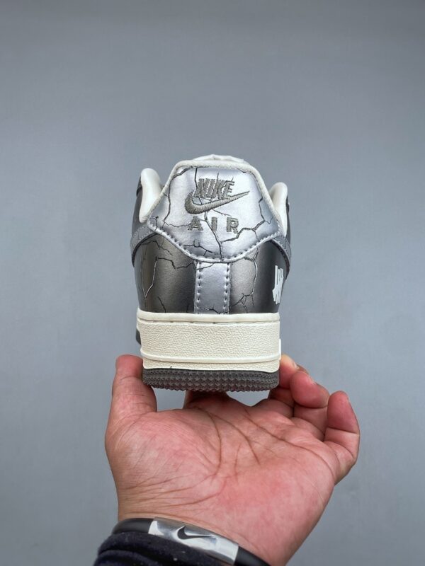 sy_no_054B35A4DE1F36E8B5BEB4BE2AD5C2CB_6 Nike Air Force 1 Low Custom Concept – Metallic Crackle Silver