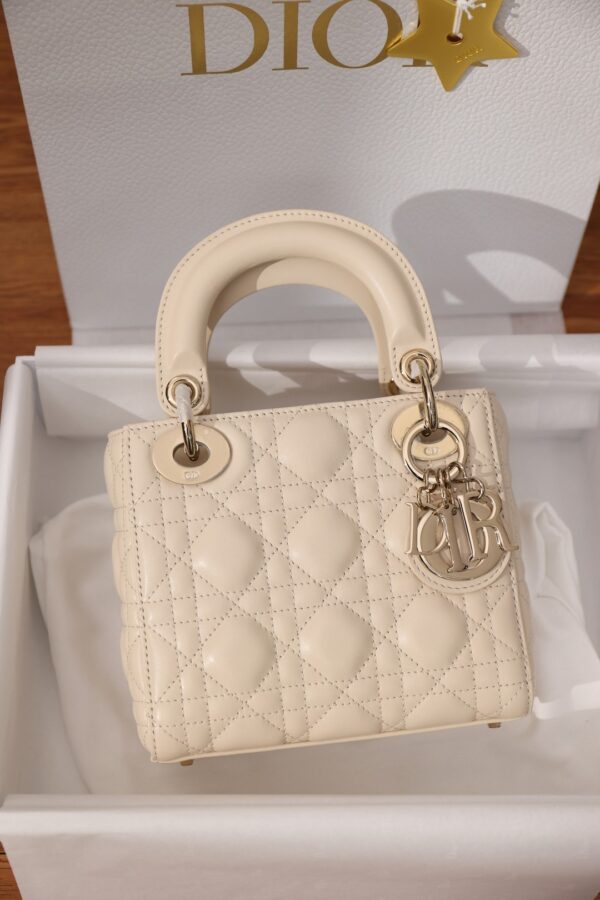 sy_no_058E04405E8B2E1AC77E853B97CC5576_2 Dior Mini Lady Dior Bag in Lambskin with Gold Hardware (3-Slot Size)