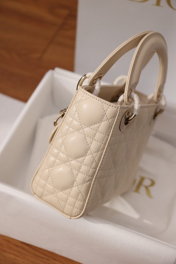sy_no_058E04405E8B2E1AC77E853B97CC5576_5 Dior Mini Lady Dior Bag in Lambskin with Gold Hardware (3-Slot Size)