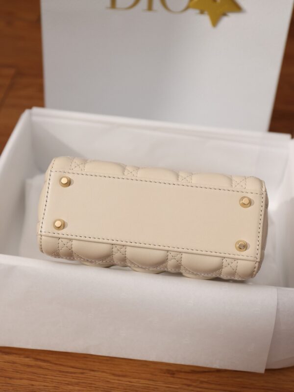 sy_no_058E04405E8B2E1AC77E853B97CC5576_8 Dior Mini Lady Dior Bag in Lambskin with Gold Hardware (3-Slot Size)