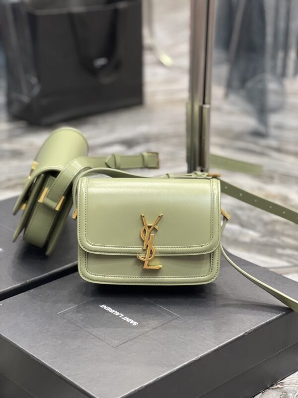 Solferino Box 19cm Bag – Avocado Green