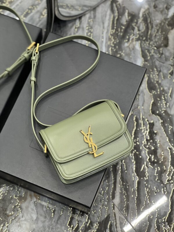 Solferino Box 19cm Bag – Avocado Green