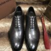 sy_no_05E75E6D6233D76DDA7C2EF35E5A547F_1 Black Patina Leather Oxford Dress Shoes