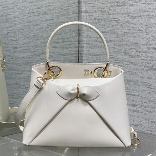sy_no_05F9791F75BF96F161C824AA0A980925_0 Dior Women's Spring/Summer 2026 New Single-Handle Bow Handbag/Shoulder Bag