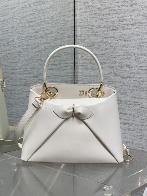 Dior Women's Spring/Summer 2026 New Single-Handle Bow Handbag/Shoulder Bag