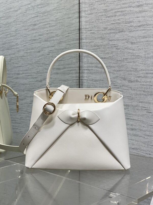 Dior Women's Spring/Summer 2026 New Single-Handle Bow Handbag/Shoulder Bag