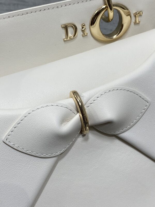 Dior Women's Spring/Summer 2026 New Single-Handle Bow Handbag/Shoulder Bag