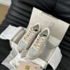 sy_no_0668D69A585901189F729D05D48BD5F8_1 Silver Sequin Suede Graffiti Retro Sneakers