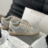 sy_no_0668D69A585901189F729D05D48BD5F8_4 Silver Sequin Suede Graffiti Retro Sneakers