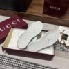 sy_no_073DC61902CDFCEE4B9C99B5002854F7_8 Gucci Screener Metallic Silver & Pink Leather Sneaker