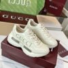 sy_no_0750D7A59E8D9C83252572BF25EA58CB_2 Ivory White Retro Logo Dad Sneakers