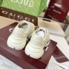 sy_no_0750D7A59E8D9C83252572BF25EA58CB_3 Ivory White Retro Logo Dad Sneakers