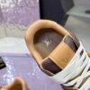 sy_no_07E04111C3E85D31E80613AEE229A5B6_7 Louis Vuitton LV Trainer Dark Brown & Tan Retro Sneakers
