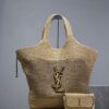 sy_no_091719A1295523325D0D0FBC851E42EF_0 YSL Icare Woven Shopping Tote