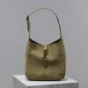 YSL Le 5 À 7 Shoulder Bag – Military Green Suede