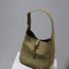 YSL Le 5 À 7 Shoulder Bag – Military Green Suede