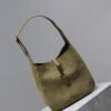YSL Le 5 À 7 Shoulder Bag – Military Green Suede