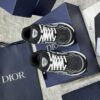 sy_no_0988C39312748329AF674AC4CF7C288F_2 Black & White Retro Running Sneakers